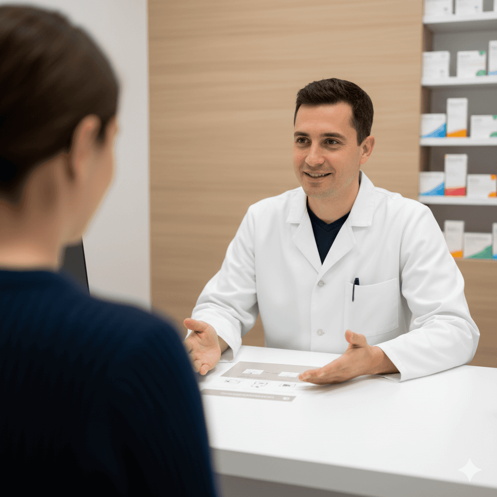 Consultation avec votre pharmacien